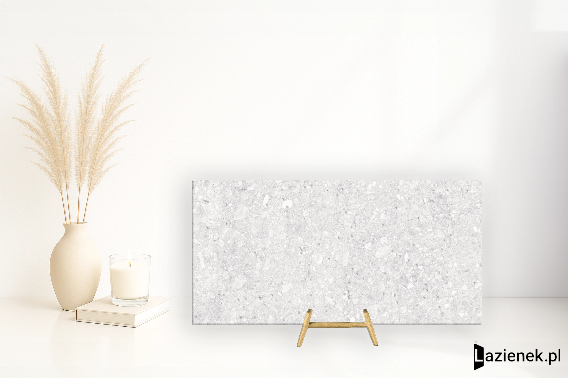 Casalgrande Padana Pietre Di Paragone Gre'Bianco połaczenie mat-poler 60x120 cm gr. 9 mm - płytka rektyfikowana/1720004